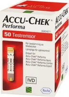Accu-Chek Performa - 100 testovacích proužků pro přesné a pohodlné měření glukózy