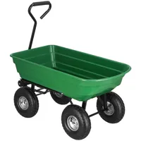 Bollerwagen mit Kippfunktion Handwagen Transportwagen Gartenwagen mit Griff Tragfähigkeit bis zu 250 kg