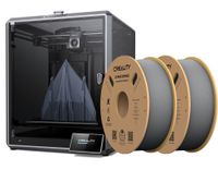 Creality K1 Max 3D-Drucker mit eingebauter Kamera+ 2KG 1.75mm Hyper Series PLA Filament--Grau