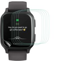 Displayschutzfolie kompatibel mit Garmin Venu Sq Displayschutzfolie, weicher HD-Displayschutz, blasenfrei, kratzfest