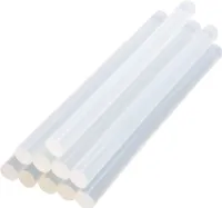 VINGO 1kg Klebesticks Heißkleber Heißklebestifte Heißklebesticks 11x200mm DIY Ersatzsticks transparent für Heißklebepistole 50 Stück