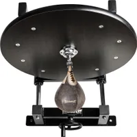 Speedball Plattform mit Rindsleder Boxbirne medium I höhenverstellbar I BCA-38