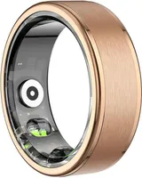 Colmi R03 Smart Ring, überwacht Herzfrequenz, Schlaf & Blutsauerstoff, Schrittzähler, mit Ladecase - Farbe: gold - Größe: 10