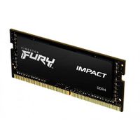 Kingston FURY Impact - 8 GB - 1 x 8 GB - DDR4 - 3200 MHz - 260-pin SO-DIMM - Schwarz