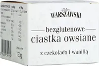 ŁAKOĆ WARSZAWSKI - Haferkekse mit Schokolade und Vanille, glutenfrei 150g
