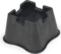 Vitility 70310010, Czarny, Kwadrat, 100 mm