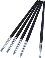 Flexibles Silikon,Wachs Ton,Bildhauerei Schnitzen,Töpfern Werkzeug Stift,Holz Griffe