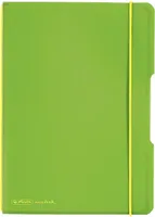 Herlitz Notizheft my.book flex A5 PP Cover hellgrün kariert