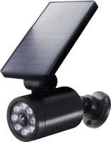 Dummy Kamera LED Überwachungskamera Attrappe Solar Blitzdiode Alarmanlage CCTV Camera Bewegungsmelder