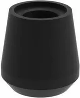 Engels Kerzen Stabkerzenhalter Jesse S, Aluminium, Schwarz, Ø 5 H 5 cm, 50008021000