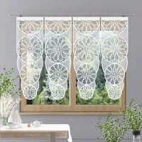 Firanka panel żakardowy Itaris 45x130cm biały 45 x 130 [cm]