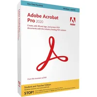 Adobe Acrobat Pro 2020 Windows/Mac, Elektronischer Software-Download (ESD), EDUCATION VERSION