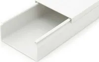 10m Kabelkanal Weiß Selbstklebend, 8,0 x 6,0 x 100 cm / 10 x 1m