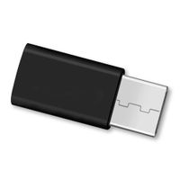 USB-C Adapter für Smartphone Tablet Handy Micro USB Buchse auf USB Typ C Stecker