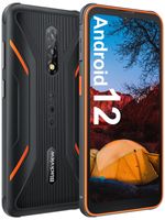 Blackview BV5200 Android 12 Wasserdichit Outdoor Smartphone, Octa Core 7GB+32GB/1TB Erweiterbar Outdoor Handy Ohne Vertrag, 13MP Panorama Kamera/5180mAh/6.1" HD/Dual SIM 4G/Type-C/Face ID/GPS-Orange