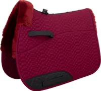 Engel Reitsport Lammfell Schabracke SCHABRA1 Fellrand vorne Fell in Sattellage VSS (Vielseitigkeit/Springen) Bordeaux Bordeaux