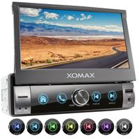 XOMAX XM-V762 1DIN Multimedia Autoradio mit SD, USB und BLUETOOTH
