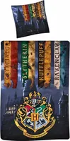 Harry Potter Bettwäsche Set 2-tlg.135-140x200 cm Wendebettwäsche aus Baumwolle