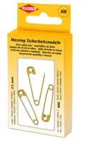 KLEIBER Sicherheitsnadeln Farbe: messing in Metalldose ca. 100 Stück
