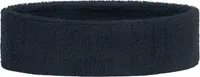 Frottee Stirnband für Sport und Freizeit navy, Gr. one size