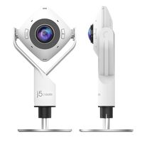 J5Create 360° 1080P HD webová kamera so všesmerovým mikrofónom a šiestimi režimami zobrazenia, kompatibilná s Mac OS/Windows/Chrome OS