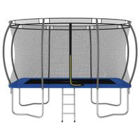 vidaXL Trampolin-Set Rechteckig 335x244x90 cm 150 kg