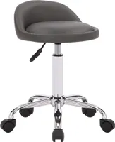 Arbeitshocker HLO-CP127 Kunstleder  grau