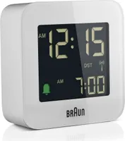 Braun BC 08 W-DCF Rádiom riadený budík Multiband biely