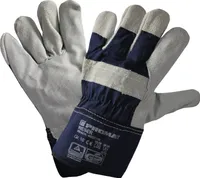 PROMAT Handschuhe Weser Gr.10 blau Rindkernspaltleder EN 388 PSA II PROMAT