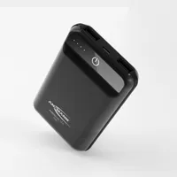 ANSMANN Mini Powerbank mit 10.000 mAh, 2 USB-Ports & 2.1A Ausgang