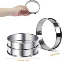 Best Premium Burgerringe / Dessertringe 6 Stück