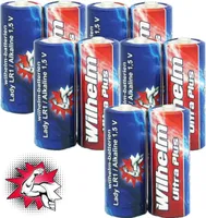 10 x WILHELM Lady N LR1 MN9100 4001 910A 1,5V Batterie
