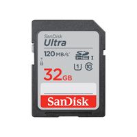 SanDisk Ultra 32 GB SDHC Memory Card 120 MB/s