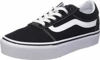 Vans WM Ward Platform Leinenschuh Schwarz