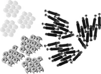 30 Sets Schranksteckverbinder, Möbelhalterungen
