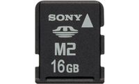 Sony MSA16GN2 Memory Stick Micro PSP Memory Stick Micro Speicherkarte, 16 GB