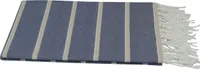 Strandtuch blau beige 95x175 cm "Hamamtuch"