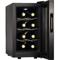 chladnička na víno s objemom 8 fliaš 25 litrov a sklenenými dverami Denebo vinotéka A-grade