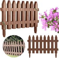 Záhradný plot 3,22 m Obruba trávnika Palisade Brown