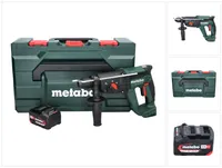 Metabo KH 18 LTX 24 akumulatorowy młot udarowo-obrotowy 18 V 2,1 J SDS plus + 1x akumulator 4,0 Ah + metaBOX - bez ładowarki