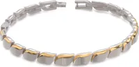 Boccia Damen Armband aus Titan 21cm in Bicolor - 03032-02