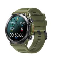Smartwatch Herren mit Telefonfunktion, 1.39" HD Touchscreen Uhren Fitness Tracker Uhr mit Pulsmesser Schlafmonitor Stoppuhr Schrittzähler Sportuhr Aktivitätstracker 100+ Sportmodi