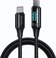 Mcdodo CA-1100 kabel USB-C na USB-C, 100W, 1,2m, černý