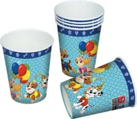 Kubki papierowe Paw Patrol 6szt 200ml - tib