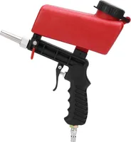 Handgeführte Sandstrahlpistole für Metalloberflächen, Rostentfernung, 0,8 l, Arbeitsdruck 3-8 bar - SANDBLAST