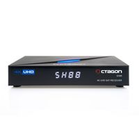 Octagon SX88 4K UHD S2+IP HDMI USB čítačka kariet H.265 TV IP Media Player čierna