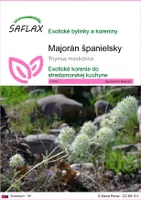 SAFLAX - Majorán španielsky - Thymus mastichina - 250 Semená