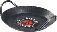 TURK Servierpfanne schmiedeeisern mit 2 Griffen Ø24cm schwarz