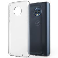 NALIA Hülle kompatibel mit Motorola Moto G6 Plus, Handyhülle Soft Slim TPU Silikon Case Cover Crystal Clear Schutz-hülle Dünn Durchsichtig, Back Etui Handy-Tasche Transparent, Smart-Phone Bumper
