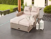 Lounge Sitzgruppe Garten Sofa Garten Couch